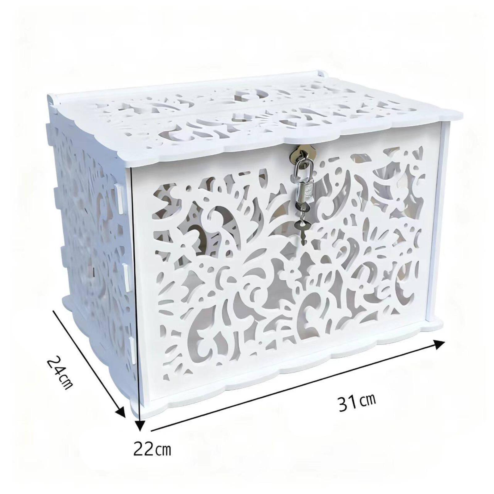 Wielorazowa akrylowa skrzynka  – Wedding Card Box recenzja i cena