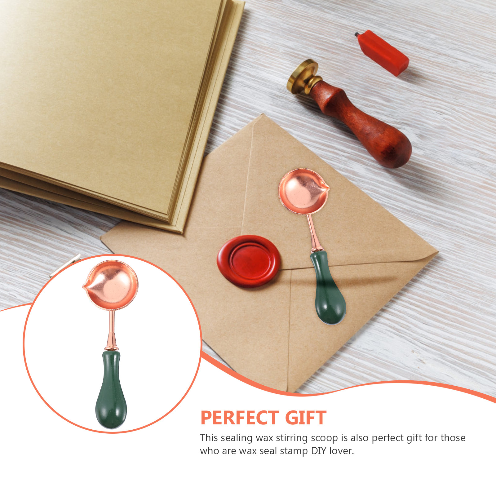 Łyżeczka do wosku do pieczęcen – Wedding Envelopes recenzja i cena