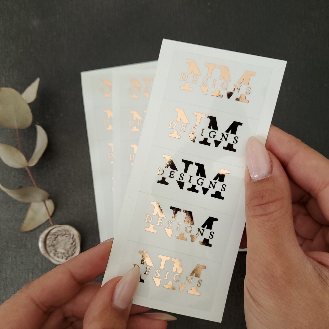 Przezroczyste botaniczne nakle – Wedding Envelopes recenzja i cena